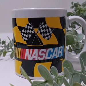 NASCAR Black and Yellow Mug